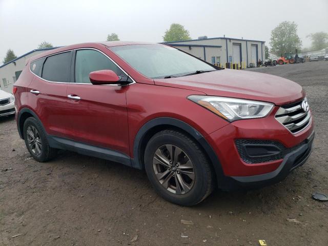 5XYZTDLB5FG245902 - 2015 HYUNDAI SANTA FE S RED photo 4