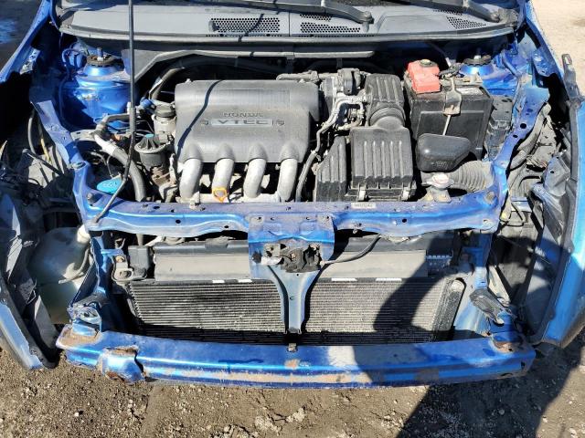 JHMGD384X7S816576 - 2007 HONDA FIT BLUE photo 11