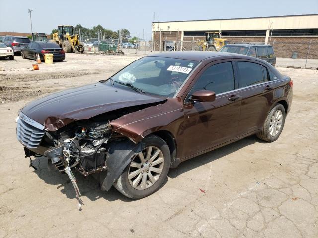 1C3CCBBB0DN605468 - 2013 CHRYSLER 200 TOURING MAROON photo 1