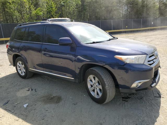 5TDBK3EH1DS194320 - 2013 TOYOTA HIGHLANDER BASE Mavi fotoğraf 4