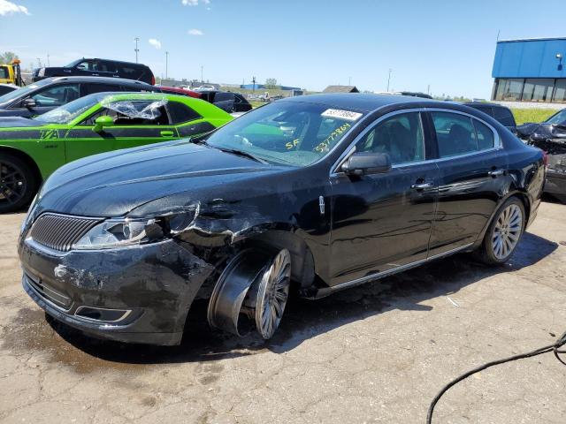 1LNHL9EK6FG607203 - 2015 LINCOLN MKS BLACK photo 1