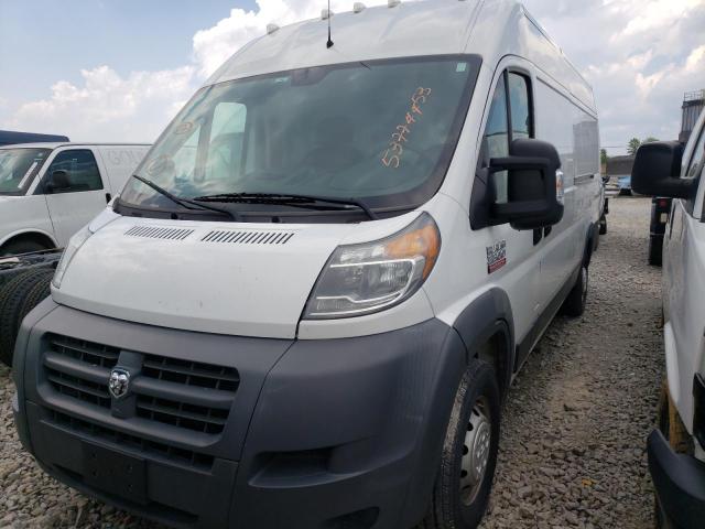 3C6URVJG2FE520370 - 2015 RAM PROMASTER 3500 HIGH თეთრი ფოტო 1