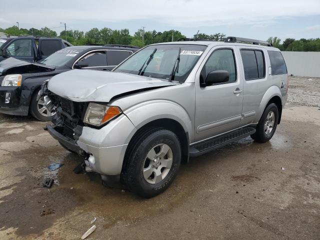 5N1AR18W86C620901 - 2006 NISSAN PATHFINDER LE 银色 照片 1
