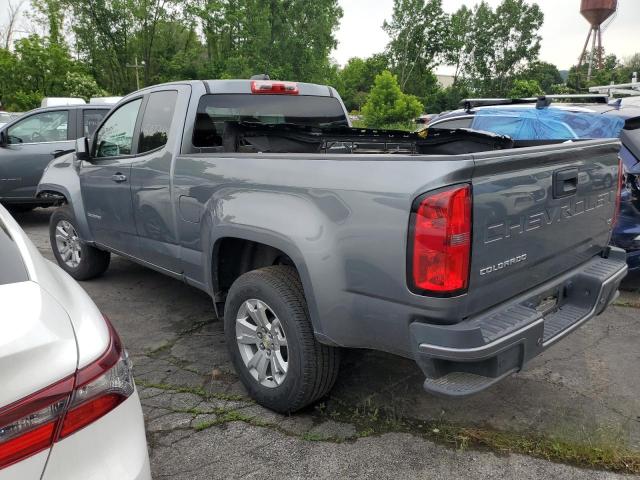 1GCHSCEAXN1170027 - 2022 CHEVROLET COLORADO LT GRAY photo 2