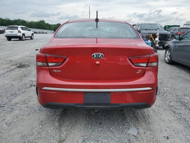 3KPA24AD8ME378331 - 2021 KIA RIO LX RED photo 6