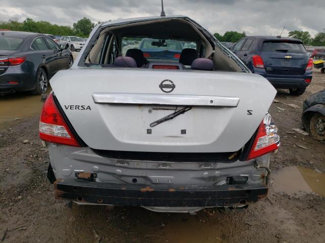 3N1BC11E69L353359 - 2009 NISSAN VERSA S SILVER photo 6