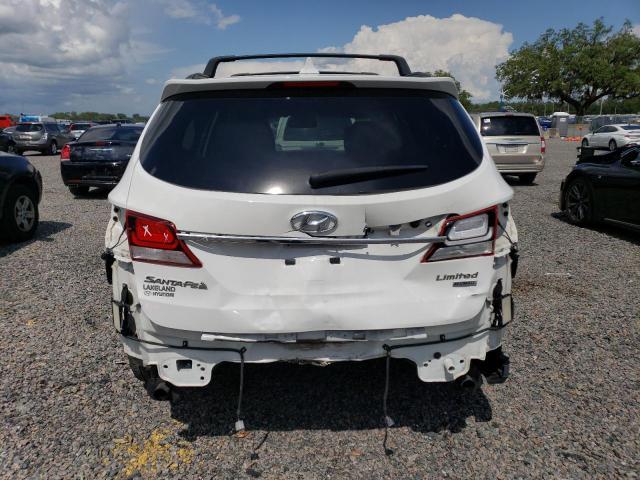 KM8SR4HF6HU244959 - 2017 HYUNDAI SANTA FE SE ULTIMATE WHITE photo 6