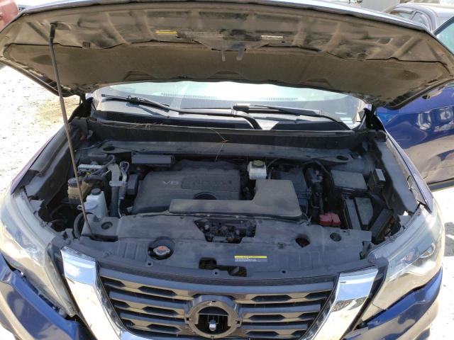 5N1DR2MN1HC623819 - 2017 NISSAN PATHFINDER S BLUE photo 12