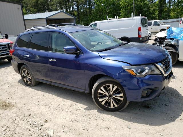 5N1DR2MN1HC623819 - 2017 NISSAN PATHFINDER S BLUE photo 4