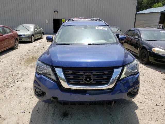 5N1DR2MN1HC623819 - 2017 NISSAN PATHFINDER S BLUE photo 5