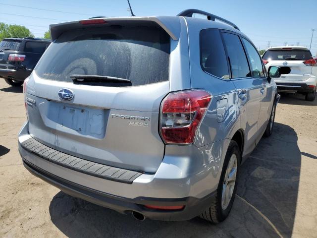 JF2SJAMC1EH517334 - 2014 SUBARU FORESTER 2.5I TOURING SILVER photo 3