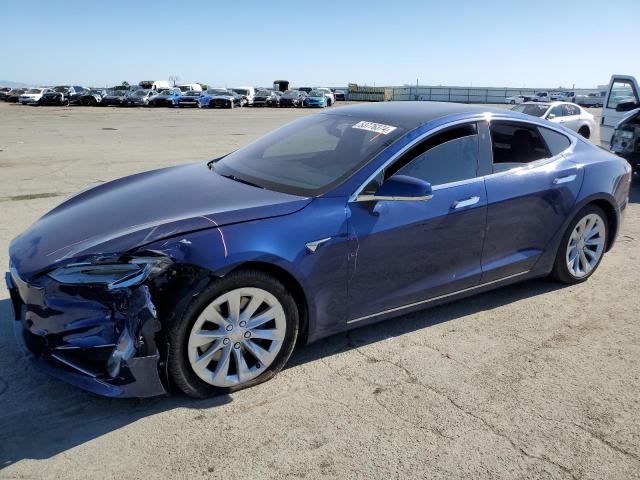 5YJSA1E26JF300098 - 2018 TESLA MODEL S BLUE photo 1
