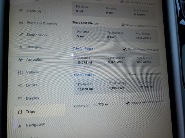 5YJSA1E26JF300098 - 2018 TESLA MODEL S BLUE photo 9