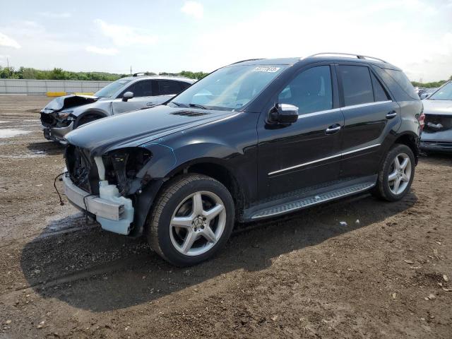 4JGBB72E09A485246 - 2009 MERCEDES-BENZ ML 550 BLACK photo 1