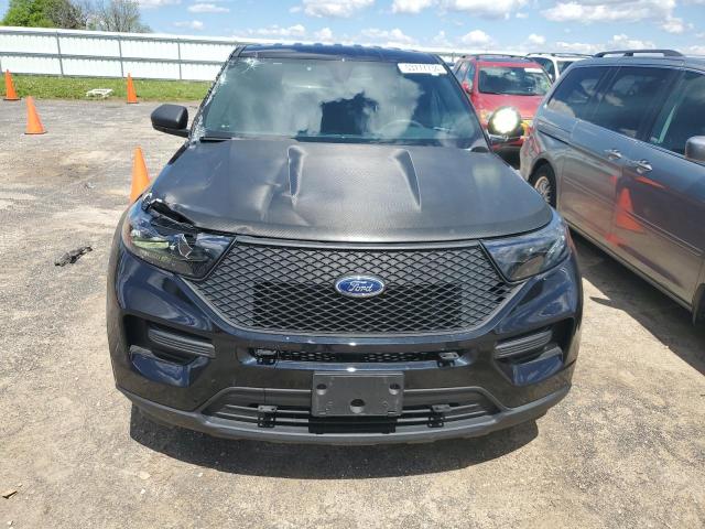 1FM5K8AW2MNA01012 - 2021 FORD EXPLORER POLICE INTERCEPTOR 黑色 照片 5