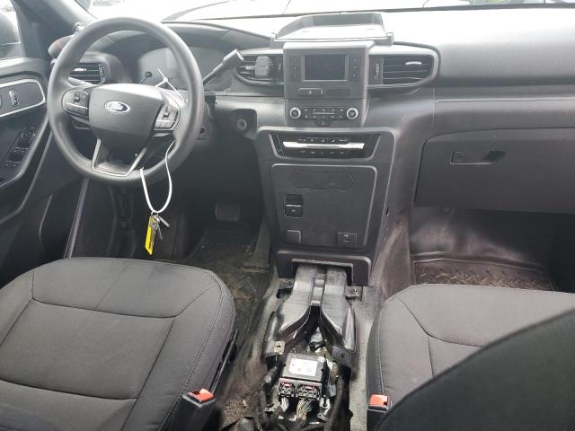 1FM5K8AW2MNA01012 - 2021 FORD EXPLORER POLICE INTERCEPTOR 黑色 照片 8