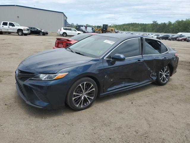 4T1G11AK5LU902072 - 2020 TOYOTA CAMRY SE BLUE photo 1