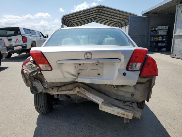 1HGES16375L011415 - 2005 HONDA CIVIC DX VP ნაცრისფერი ფოტო 6