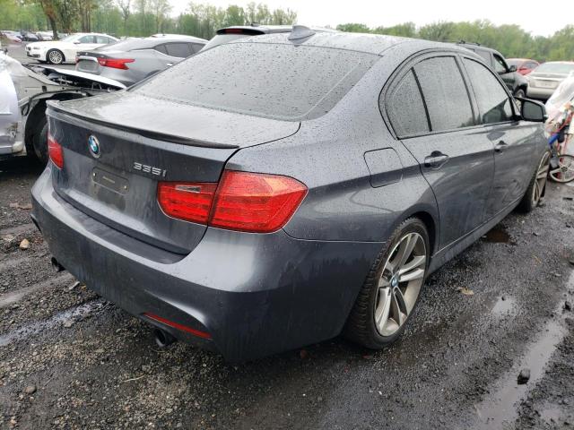 WBA3A9G56ENS65139 - 2014 BMW 335 I GRAY photo 3