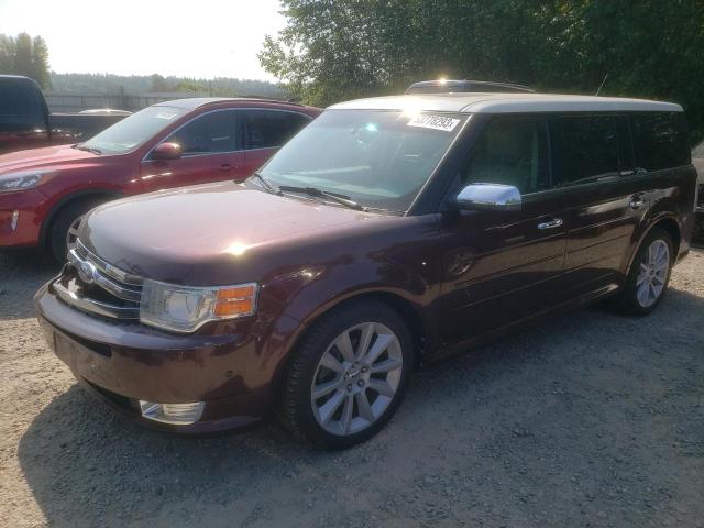 2FMHK6DT6ABA18003 - 2010 FORD FLEX LIMITED BURGUNDY photo 1