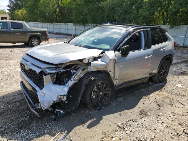 2T3E6RFV3NW036182 - 2022 TOYOTA RAV4 XSE SILVER photo 1