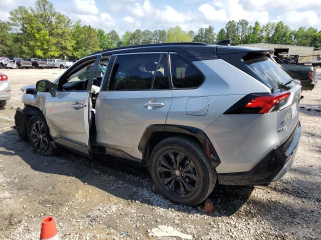 2T3E6RFV3NW036182 - 2022 TOYOTA RAV4 XSE SILVER photo 2