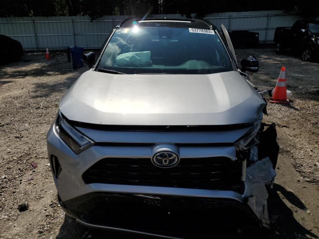 2T3E6RFV3NW036182 - 2022 TOYOTA RAV4 XSE SILVER photo 5