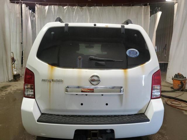 5N1AR1NB8CC627957 - 2012 NISSAN PATHFINDER S WHITE photo 6