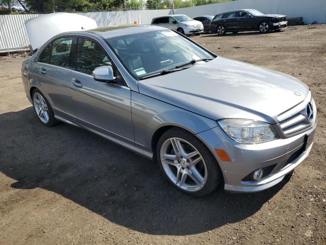 WDDGF54X48F019604 - 2008 MERCEDES-BENZ C 300 SILVER photo 4