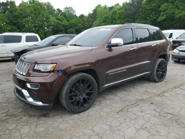 1C4RJEJT9EC453582 - 2014 JEEP GRAND CHER SUMMIT 棕色 照片 1