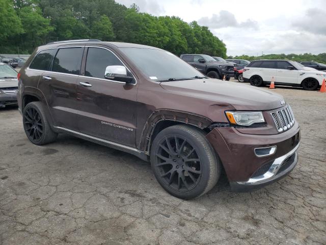 1C4RJEJT9EC453582 - 2014 JEEP GRAND CHER SUMMIT 棕色 照片 4