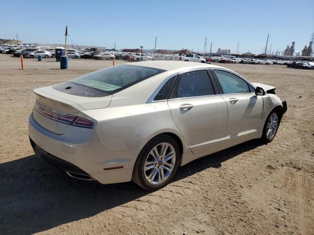 3LN6L2LU7ER807419 - 2014 LINCOLN MKZ HYBRID CREAM photo 3