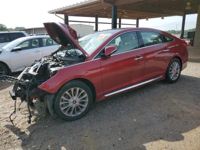 5NPE34AF5FH123652 - 2015 HYUNDAI SONATA SPORT MAROON photo 1