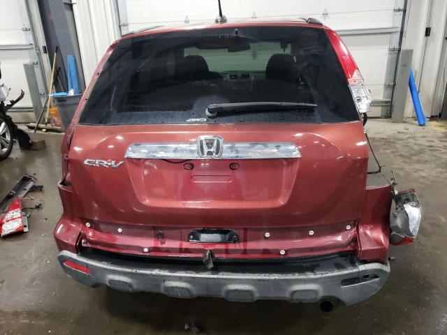 JHLRE48727C114918 - 2007 HONDA CR-V EXL MAROON photo 6