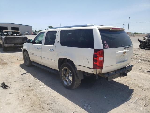 1GNUKKE34AR287700 - 2010 CHEVROLET SUBURBAN K1500 LTZ WHITE photo 3