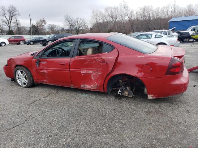 2G2WR554571183696 - 2007 PONTIAC GRAND PRIX GT RED photo 2