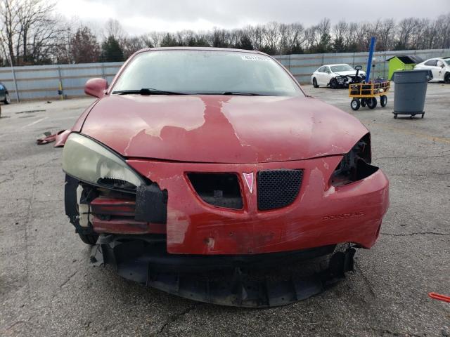 2G2WR554571183696 - 2007 PONTIAC GRAND PRIX GT RED photo 5