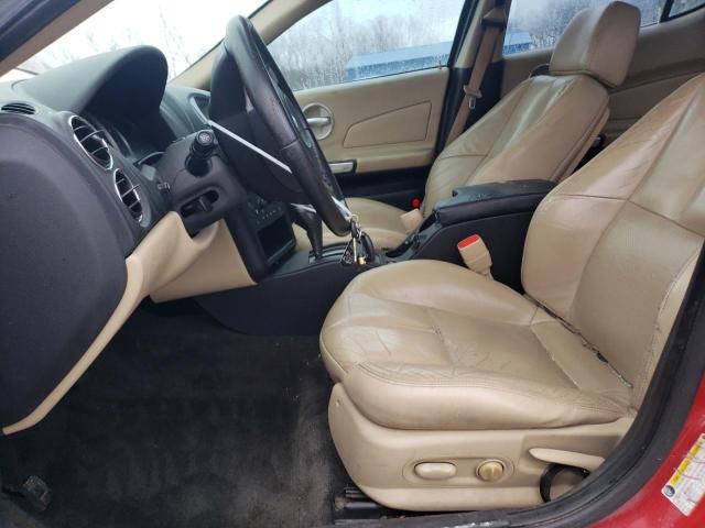 2G2WR554571183696 - 2007 PONTIAC GRAND PRIX GT RED photo 7