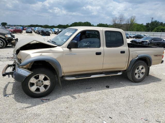 5TEGN92N41Z754548 - 2001 TOYOTA TACOMA DOUBLE CAB PRERUNNER GOLD photo 1