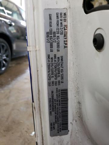 ZFBHRFABXL6R58031 - 2020 RAM PROMASTER 蓝色 照片 12