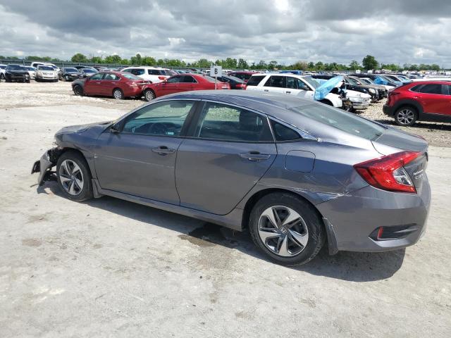 2HGFC2F65MH556428 - 2021 HONDA CIVIC LX GRAY photo 2