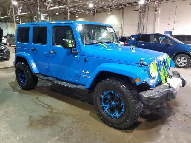 1J4BA5H12BL634745 - 2011 JEEP WRANGLER U SAHARA ლურჯი ფოტო 4