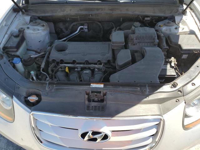 5XYZGDABXBG069575 - 2011 HYUNDAI SANTA FE GLS SILVER photo 11