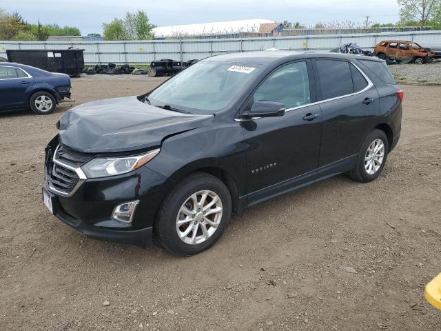 2GNAXJEV1J6254939 - 2018 CHEVROLET EQUINOX LT BLACK photo 1