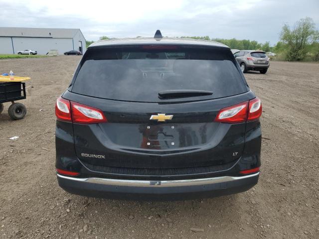 2GNAXJEV1J6254939 - 2018 CHEVROLET EQUINOX LT BLACK photo 6