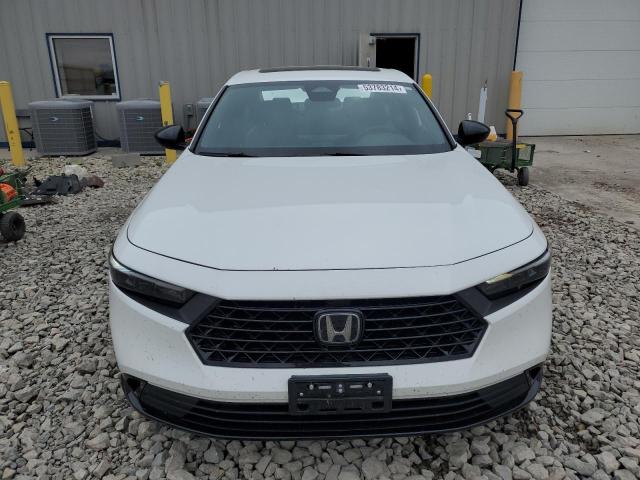 1HGCY2F78PA009881 - 2023 HONDA ACCORD HYBRID SPORT-L WHITE photo 5