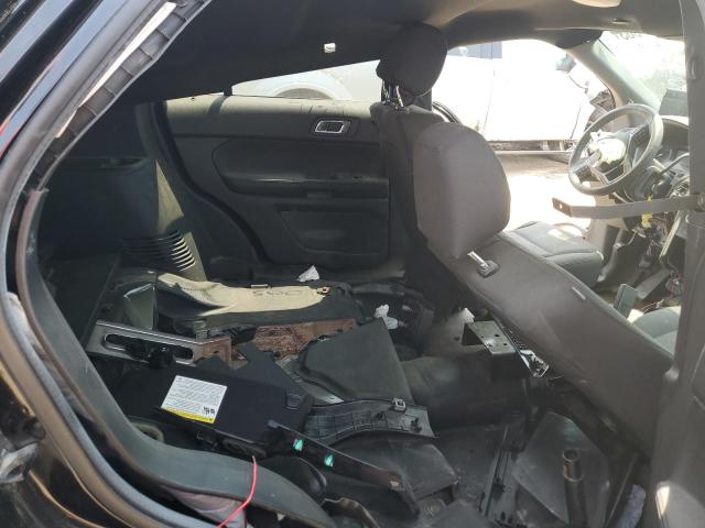 1FM5K8AR0JGC94659 - 2018 FORD EXPLORER POLICE INTERCEPTOR BLACK photo 10