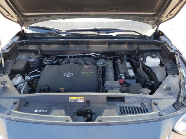 5TDGZRAH2LS008261 - 2020 TOYOTA HIGHLANDER XLE Մոխրագույն լուսանկար 12