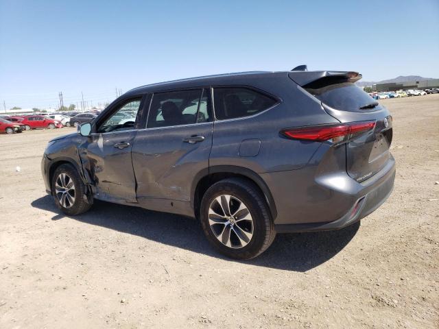 5TDGZRAH2LS008261 - 2020 TOYOTA HIGHLANDER XLE Մոխրագույն լուսանկար 2