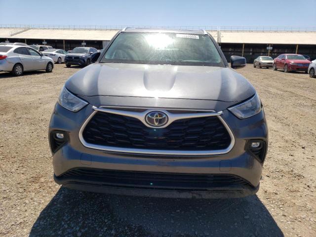 5TDGZRAH2LS008261 - 2020 TOYOTA HIGHLANDER XLE Մոխրագույն լուսանկար 5